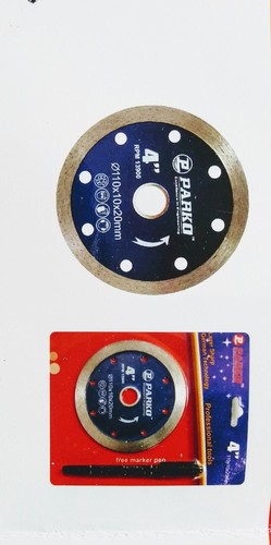 Marble Cutting Blade Turbo - Hard Alloy, 4 Inch Diameter | High Cutting Accuracy 95%, Max Cutting Speed 13900 RPM