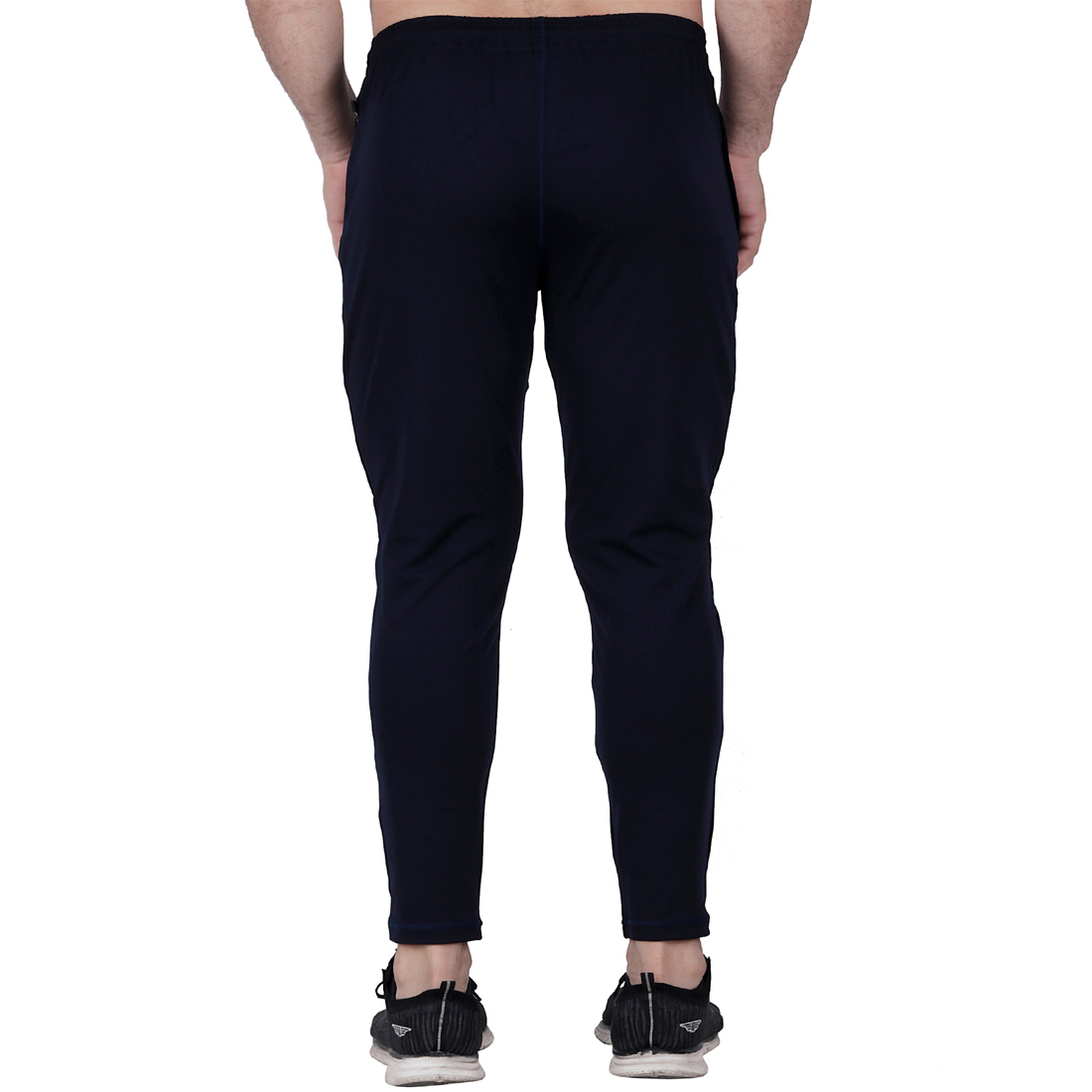 Navy Abloom Trackpant For Mens - 100% Stretchable