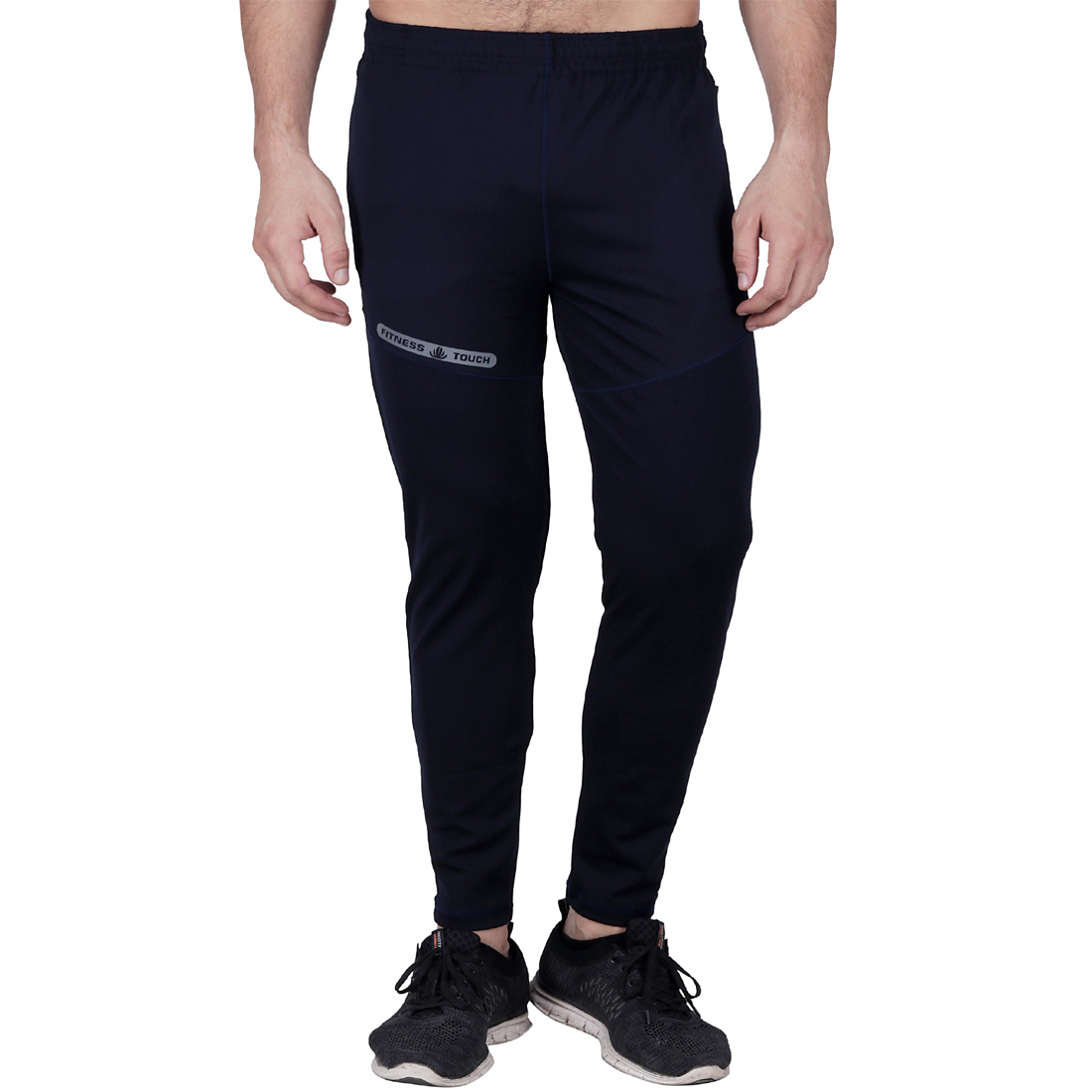 Navy Abloom Trackpant For Mens - 100% Stretchable