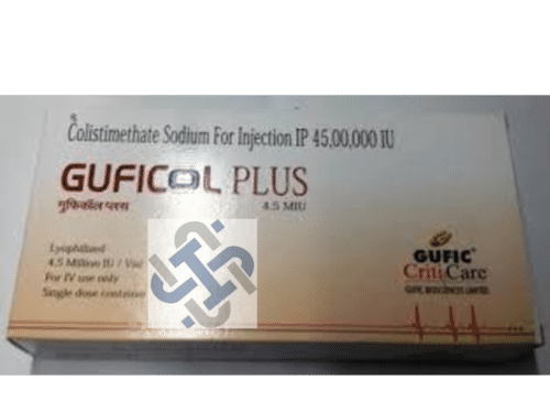 Guficol Plus Colistimethate Sodium 4.5million Iu Injection General Medicines