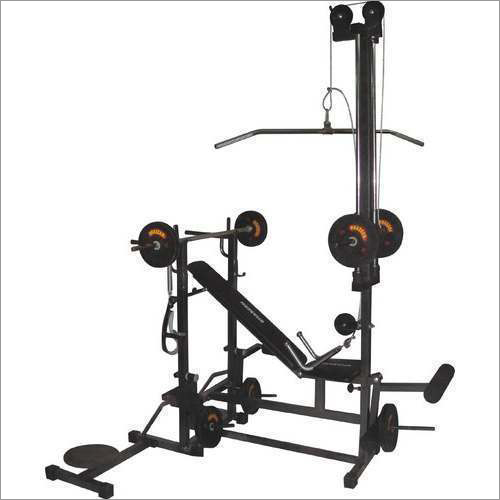 Bull Rage - Black 20-In-1 Adjustable Multipurpose Bench | Gain Strength, Tone Up Muscle, Commercial Grade