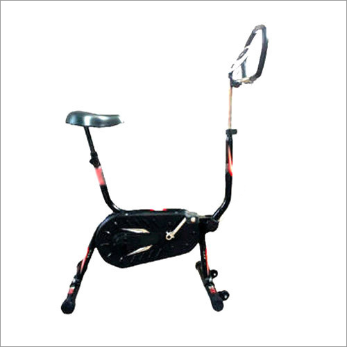 Air Bike - Adjustable Black Exercise Equipment | Manual Operation, Gain Strength & Tone Muscle, Commercial Grade for Weight Loss