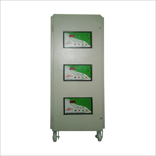Air Cooled High Capacity Servo Stabilizers Current: Ac Volt (V)