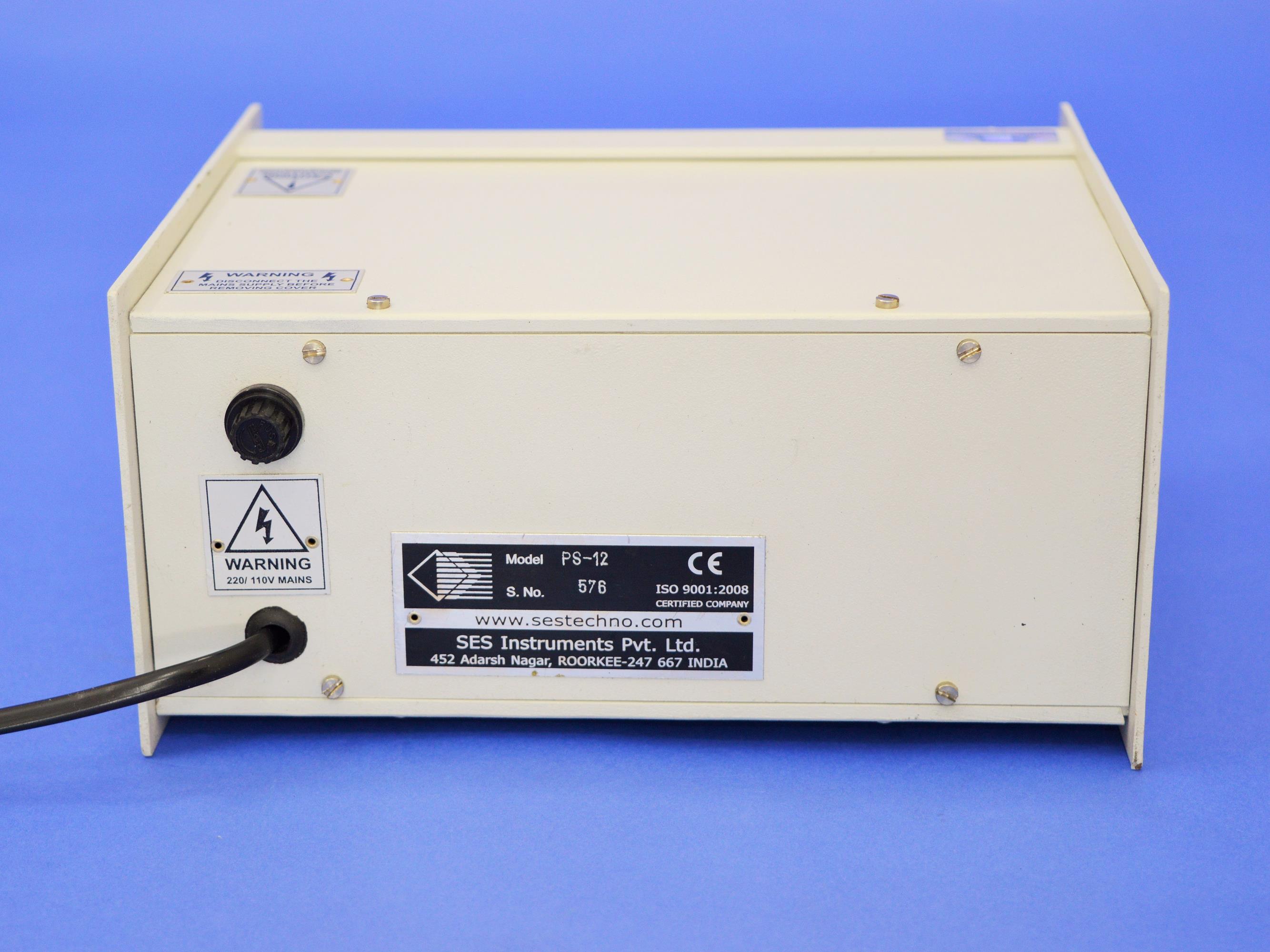 Ic Regulated Power Supply, Ps-12 Application: Laboratory Experiment