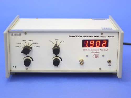Function Generator, Fg-01 Application: Laboratory Experiment