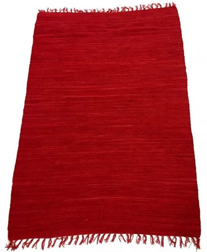 वॉशेबल चिंडी रग्स सॉलिड प्लेन