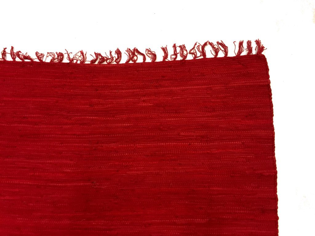 Washable Chindi Rugs Solid Plain