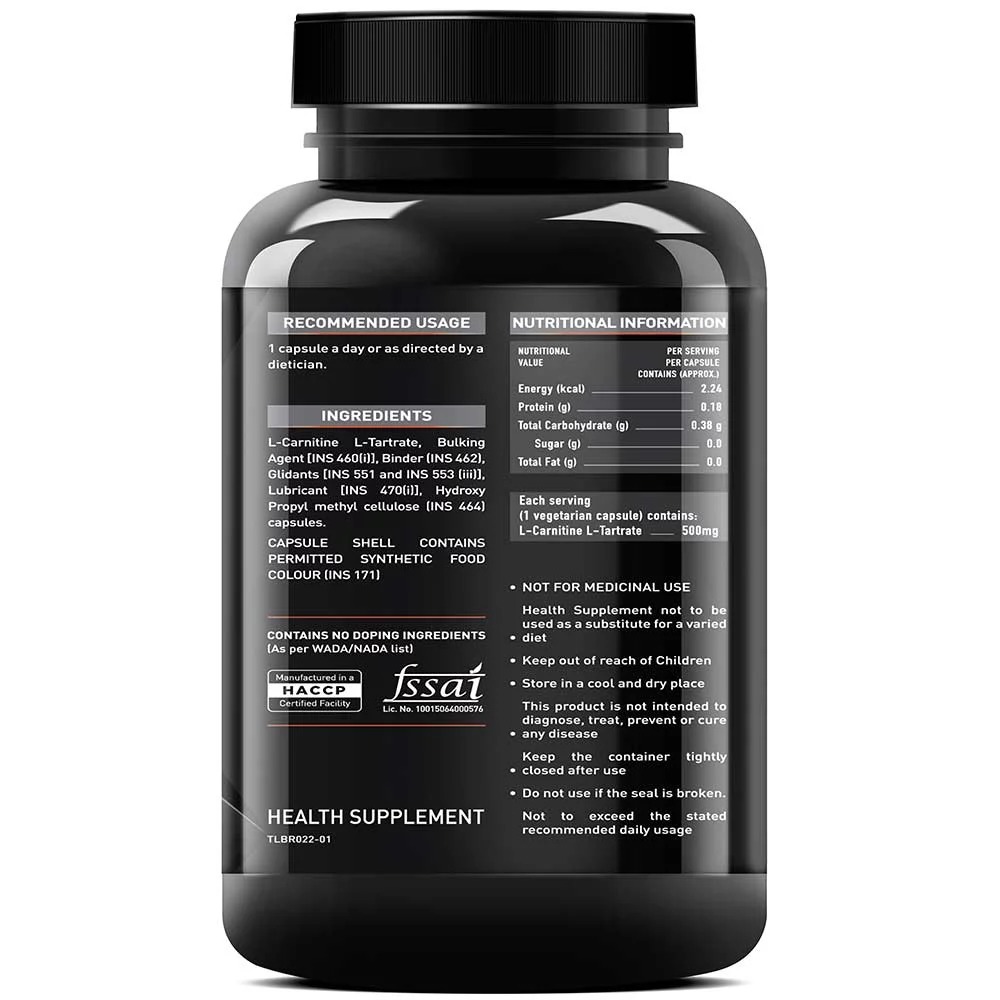 l carnitine when bulking L-Carnitine Capsules main image 0