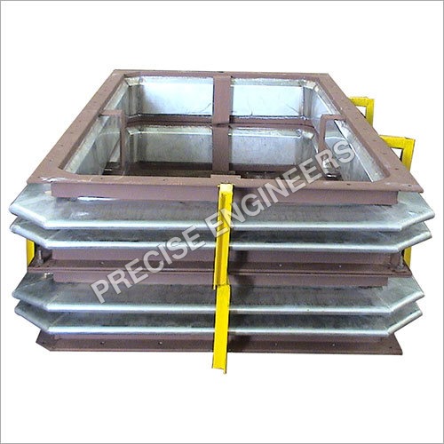 Rectangular Expansion Joint - Steel, Customizable Size | Flanged End Connection, Corrosion Resistance, Misalignment Correction, Vibration Absorption, Thermal Expansion Management