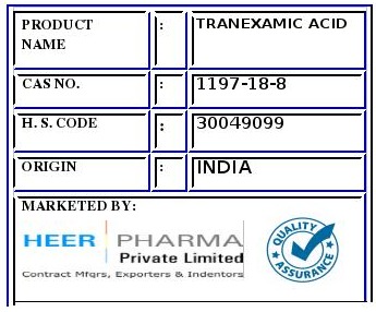 ट्रेनैक्सैमेटिक एसिड