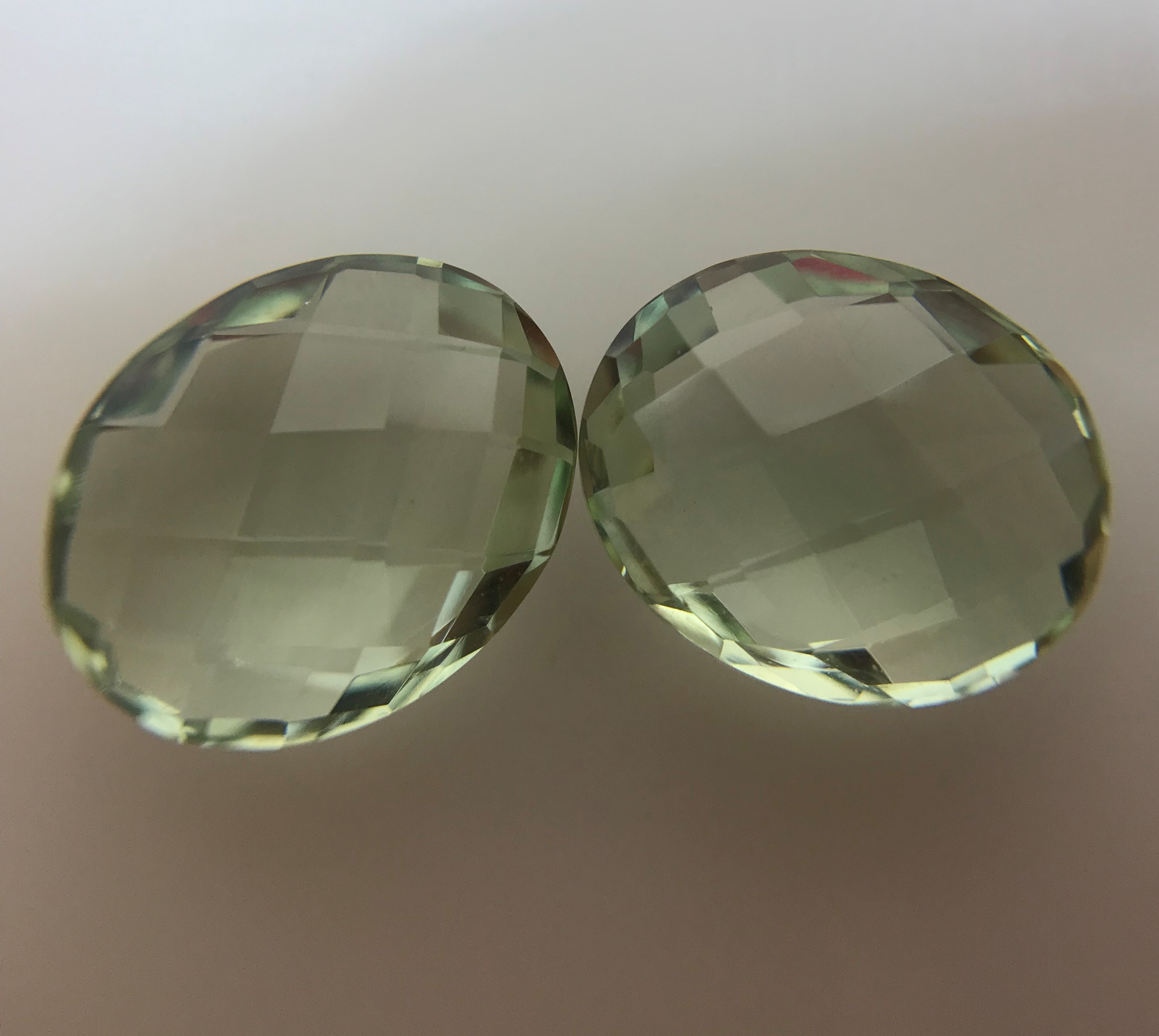 Green Amethyst Cabochon