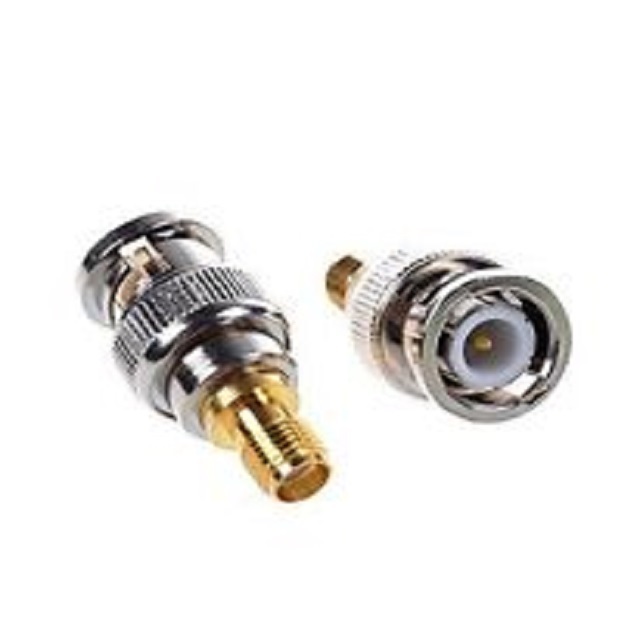 Bnc Male To N Female Adaptor - 50 Ohm, Dc-6 Ghz Frequency Range, 1000v Dielectric Withstanding Voltage, 50w Power Rating, Brass Material, Rf Network Usage