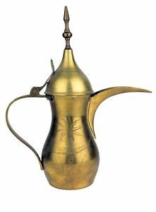 Steel Silver Arabian Kettle Dallah