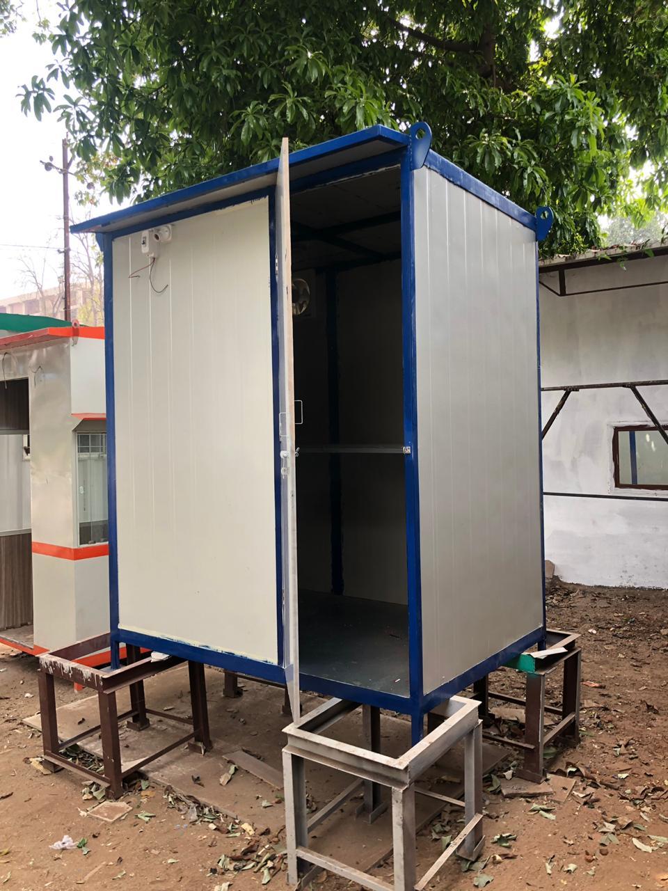 Portable Pantry - Color: Ral 9002 And Blue