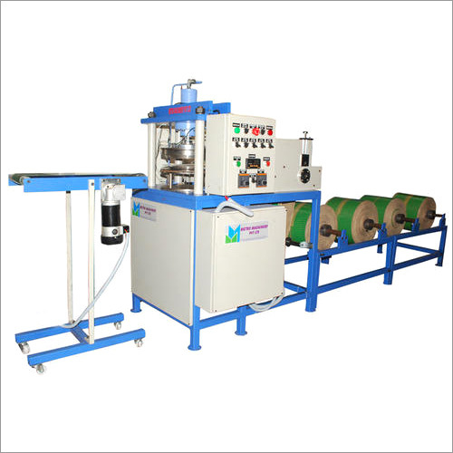 Hydraulic Paper Plate Making Machine - Steel, 1500x1000x1800Mm | 5000 Plates/Hour, High Speed, Low Maintenance, Durable Design, Easy Operation