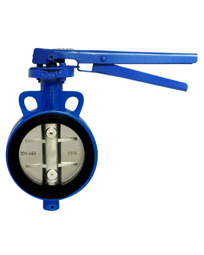 Butterfly Valve - Color: Silver
