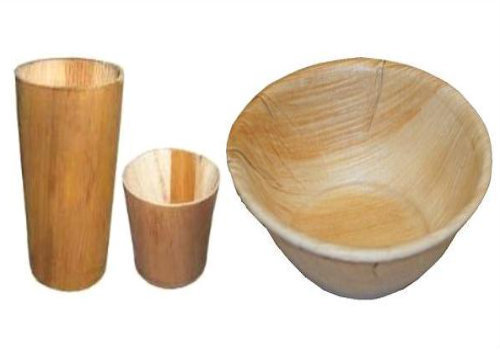Areca Leaf Cup - Durable 4" To 12" Sizes, Organic & Hygienic For Hotels