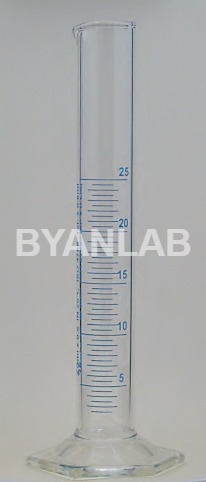 Measuring Cylinder - Borosilicate Glass, Various Sizes Including 50ml, 100ml, 250ml | Clear And Accurate Graduation, Stable Base, Clear Color
