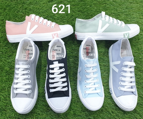 Ladies Canvas Shoes - Fabric, Size 35-40 | EVA Insole, Cotton Fabric Lining, TPR Outsole, Suitable for Spring & Summer Wear