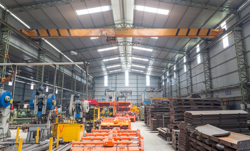 सिंगल बीम ईओटी क्रेन