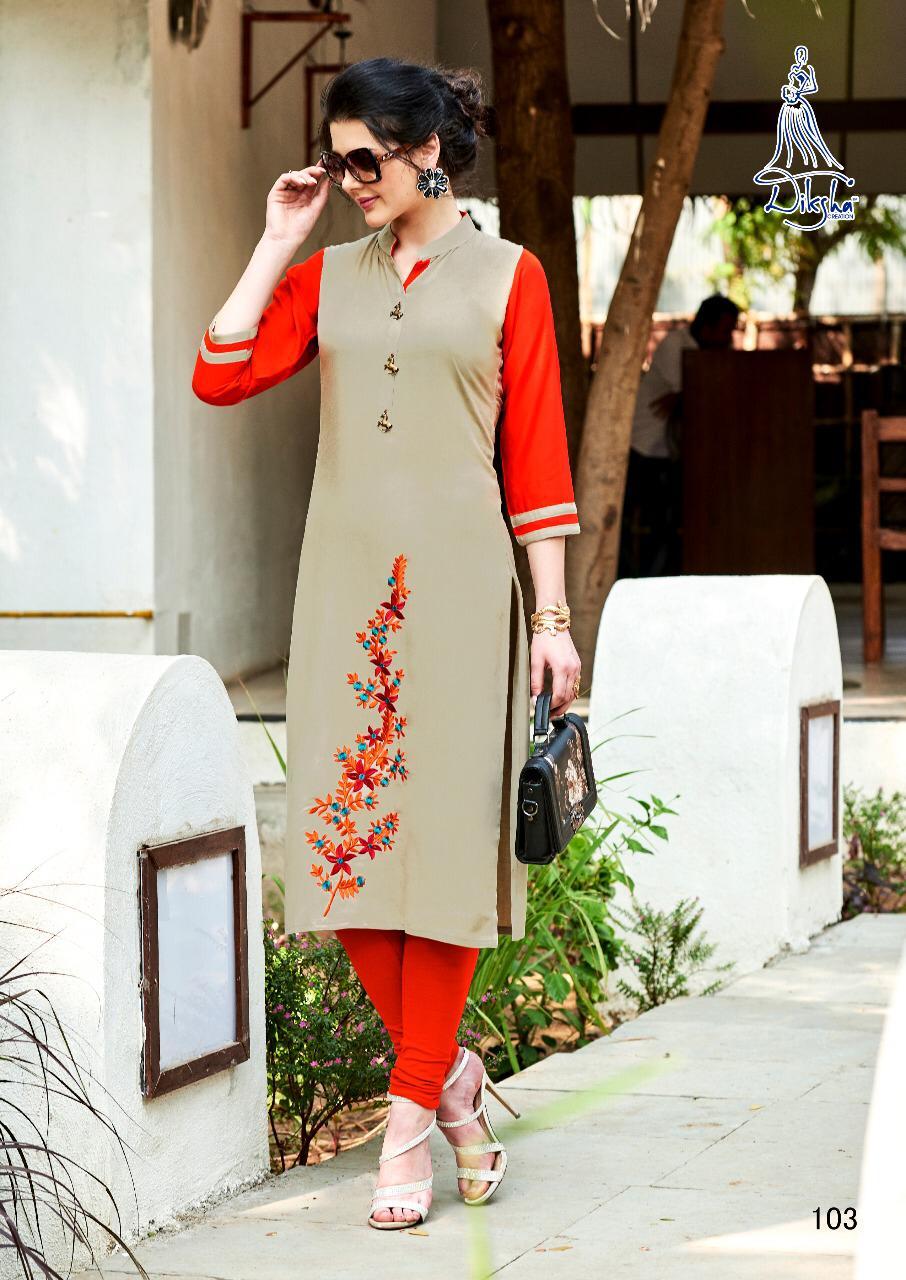 Rayon Kurti - 14 Kg Rayon, 12 Pcs Size M-xxl, Multi Color | Breathable, Quick Dry, Embroidered Design, 3-4th Sleeve, Traditional Style