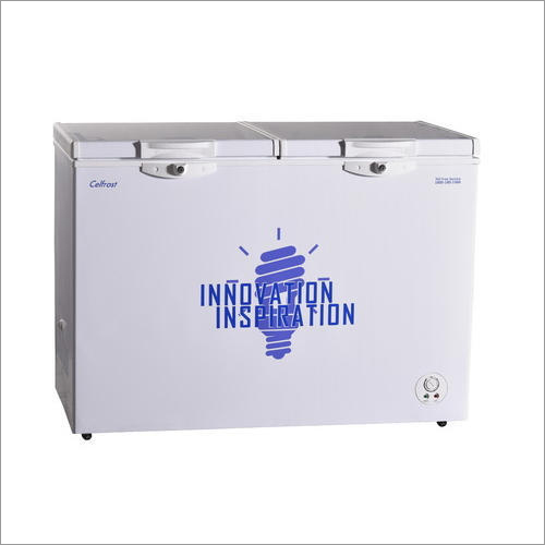 Dual Temperature Deep Freezer - Stainless Steel, 61 x 30 x 33 Inches | Dual Door Lock, Ultra Low Energy Consumption, Cyclopentane Insulation