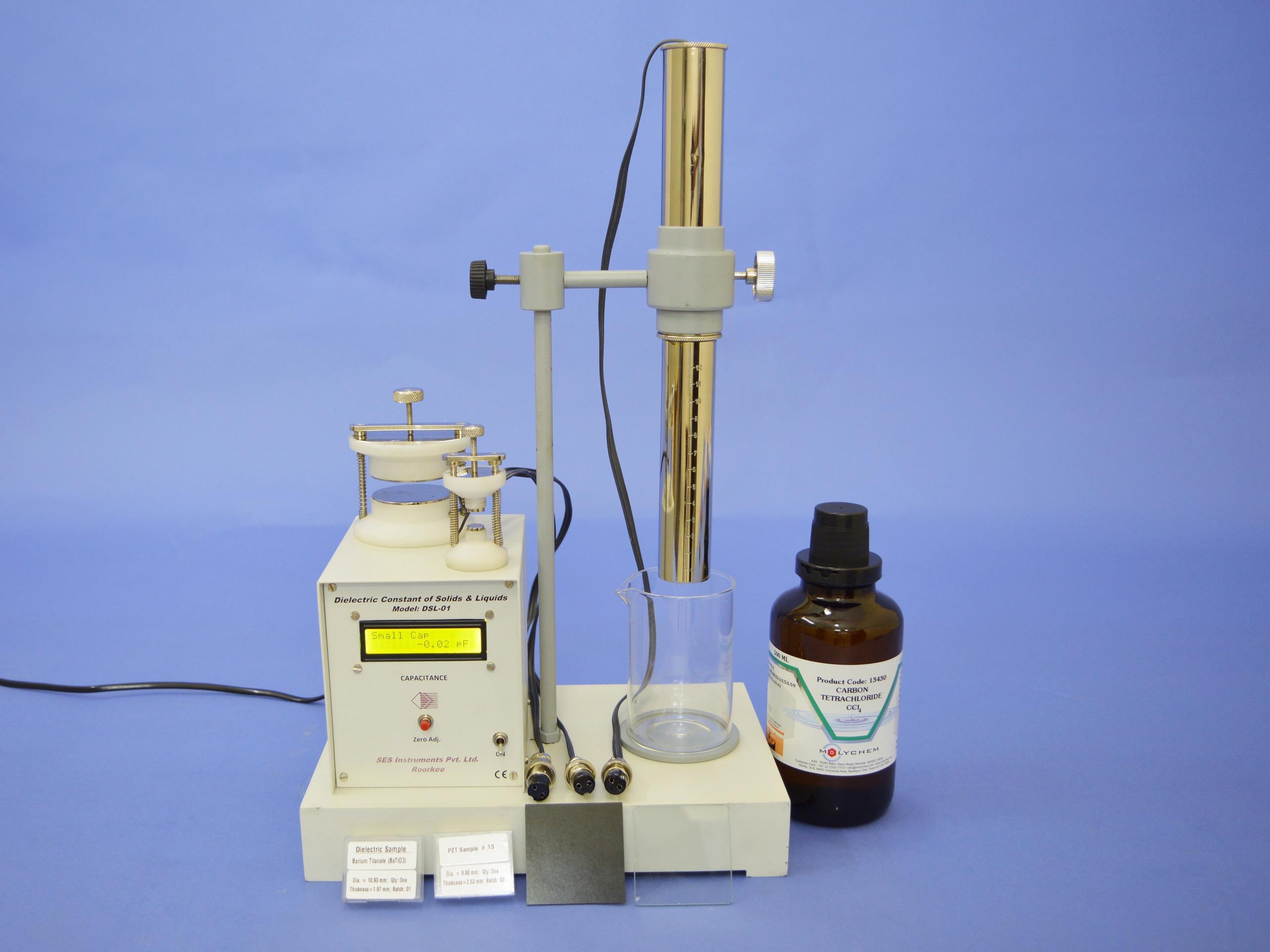 Dielectric Constant Of Solids And Liquids, Dsl-01 Application: Laboratory Experiment