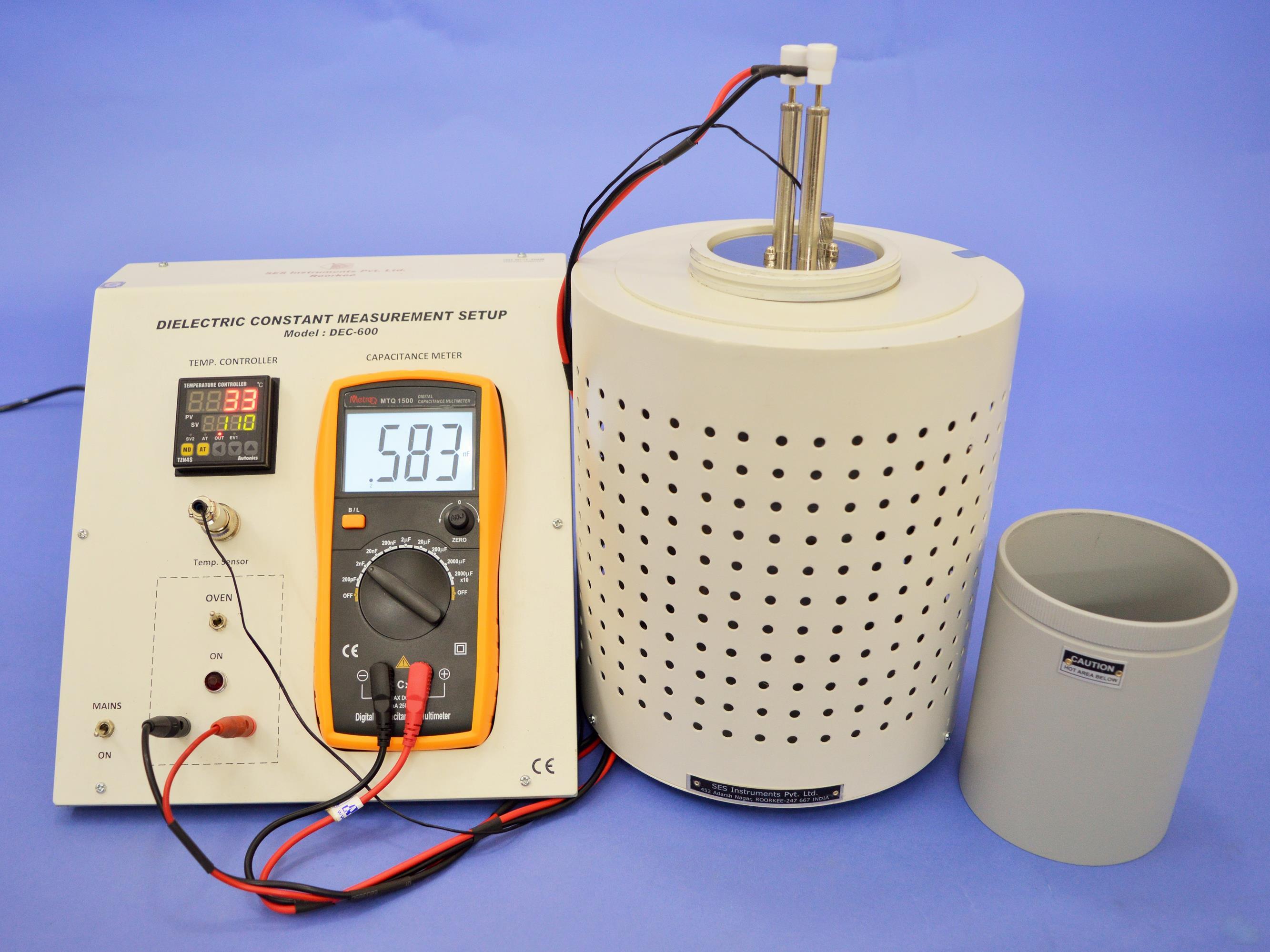 Dielectric Measurement Setup, Dec-600 Application: Laboratory Experiment