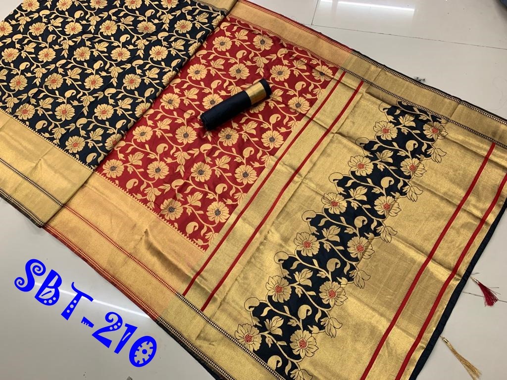 Multi Colour Poly Silk Sarees