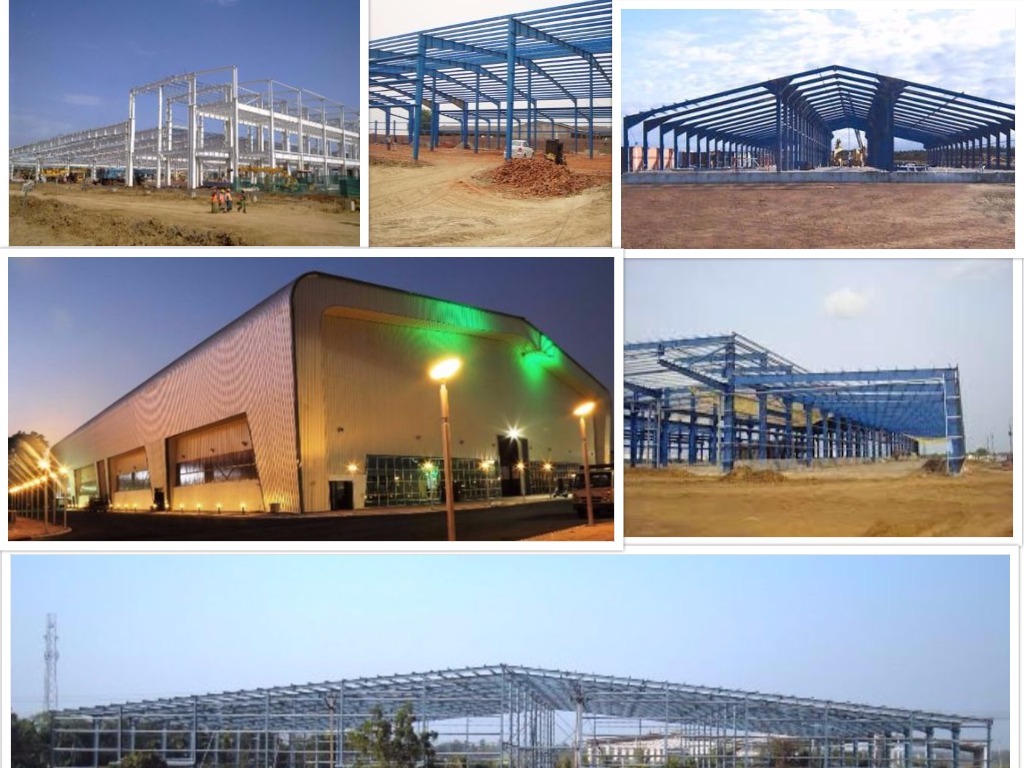 Prefabricated Factory Sheds - Steel, Custom-made With Rock Wool Insulation | Sliding Pvc Windows, Low Maintenance, Easy Installation