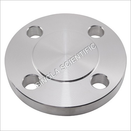Blind Flange - Stainless Steel, Size L 25mm R 16.7mm D 108mm | Industrial Application, Type: Blind Flanges, No Warranty