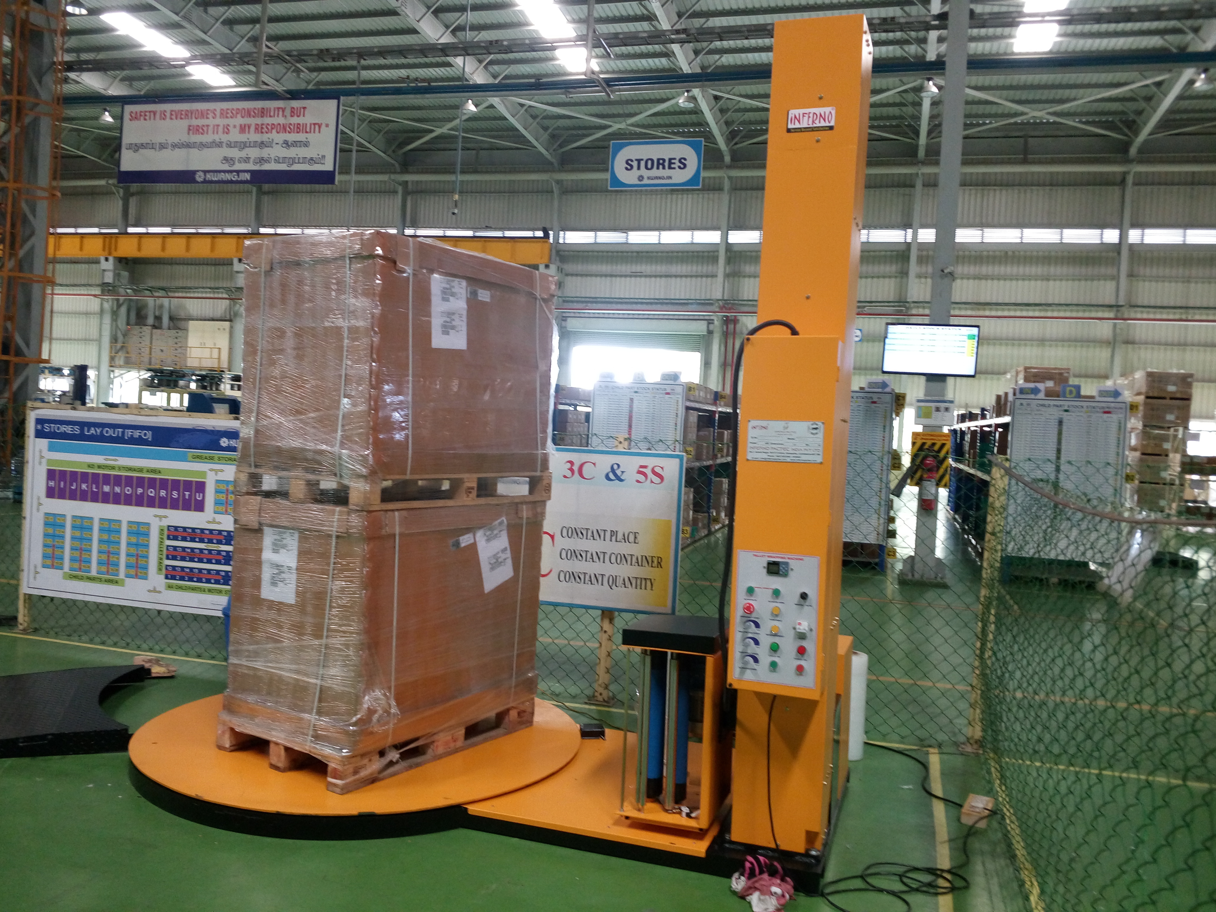 Pallet Stretch Wrapping Machine