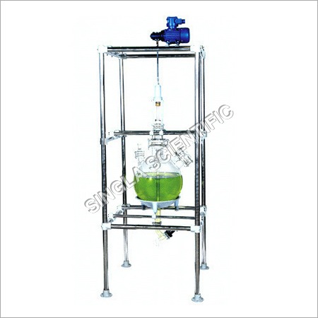 Glass Column Section For Liquid Re-Distribution Trays