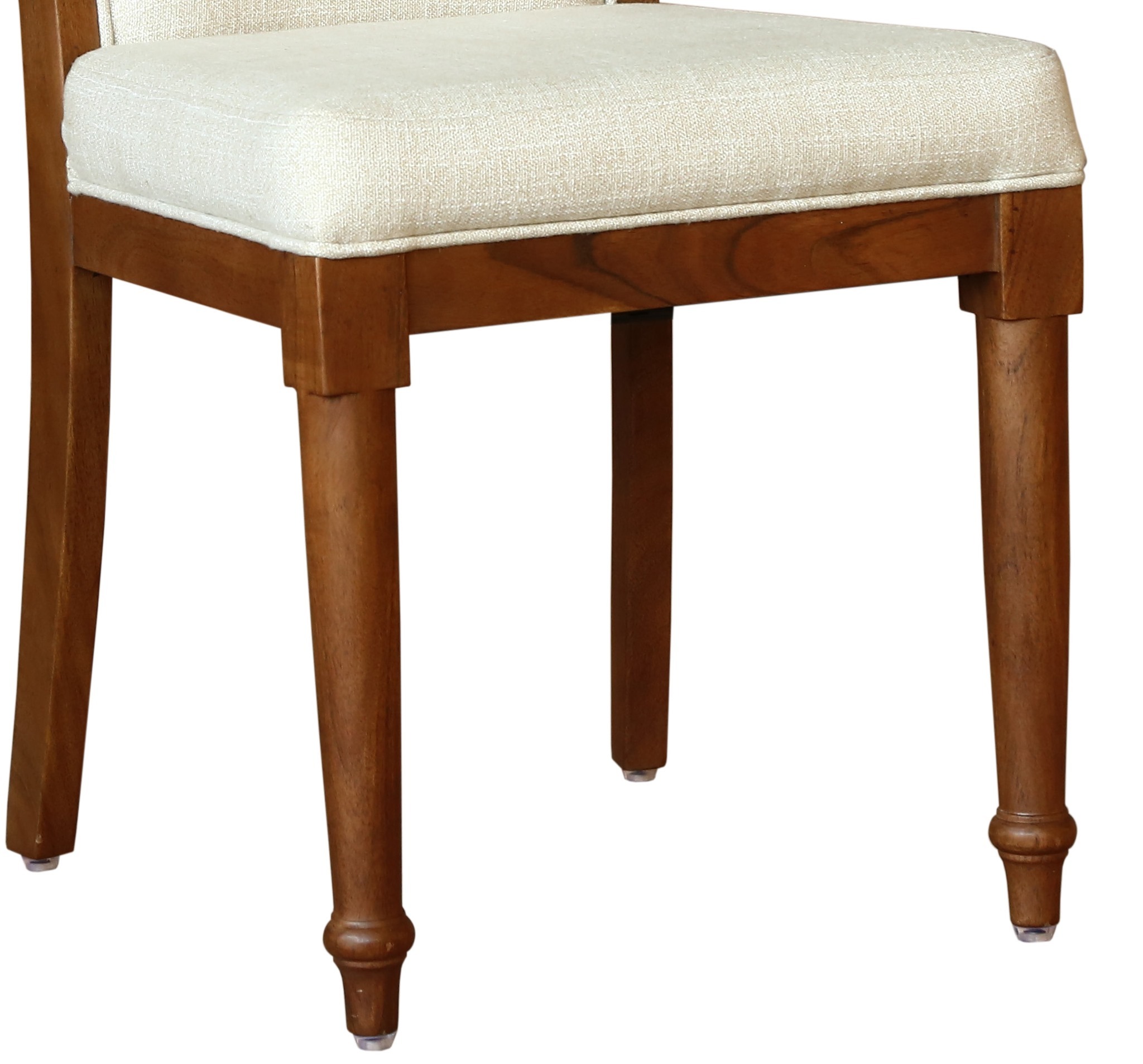 Handmade Leather Handle Dining Chair