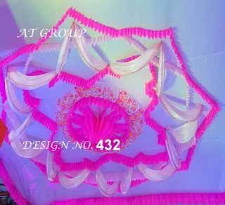 मंडप छत की सजावट