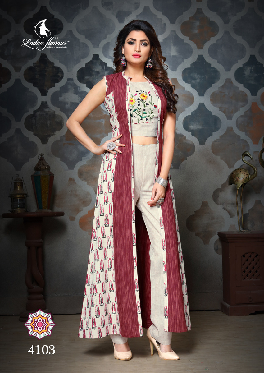 Mix Designer Party Wear Kurti