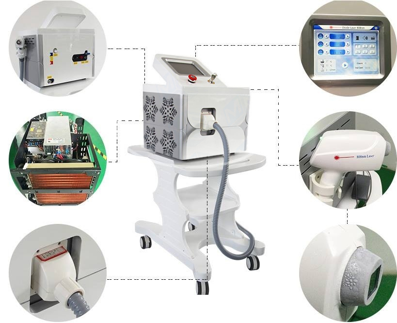 808nm Laser Hair Removal Machine