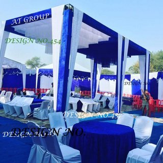 तम्बू की छत की सजावट