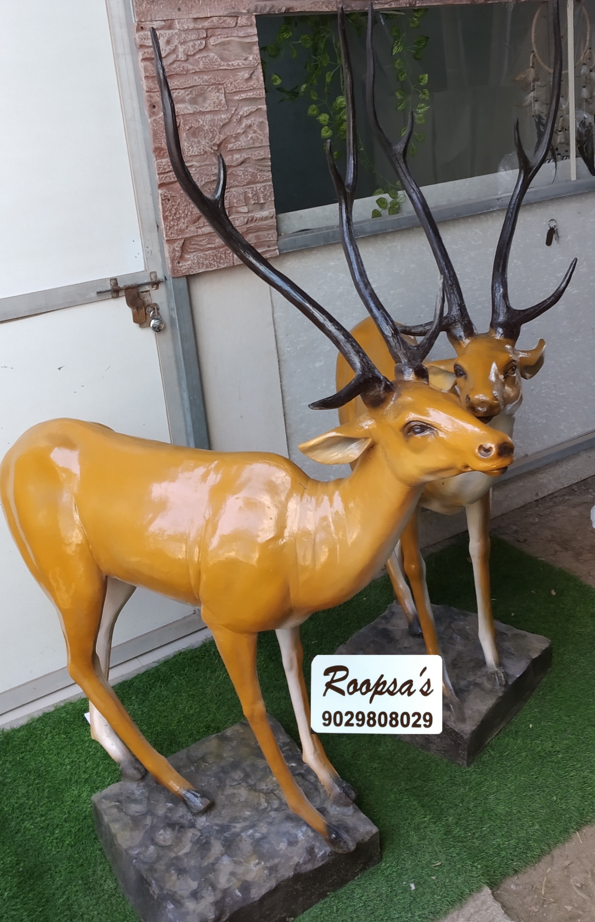 As Per Customer Choice Deer Statue