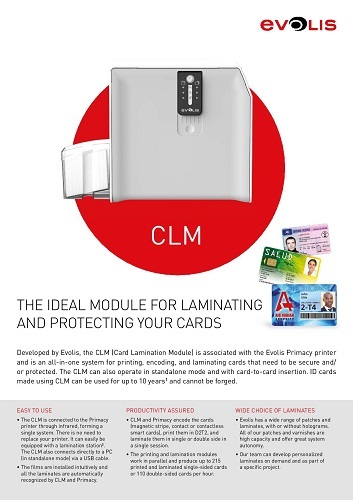 Clm - Card Lamination Module (The Ideal Module For Laminating And Protecting Your Cards) Application: Printing