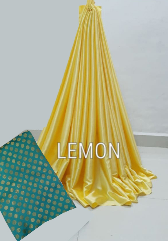Satin World - Art Silk Saree 5.5 Mtr With Blouse 0.8 Mtr | Multi-color, Plain Pattern, Ideal For Fashion Enthusiasts