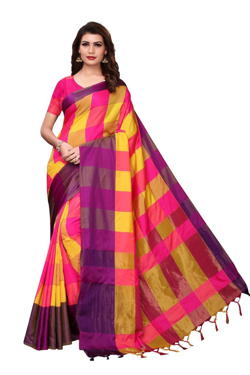 Premium Cotton Silk Sarees