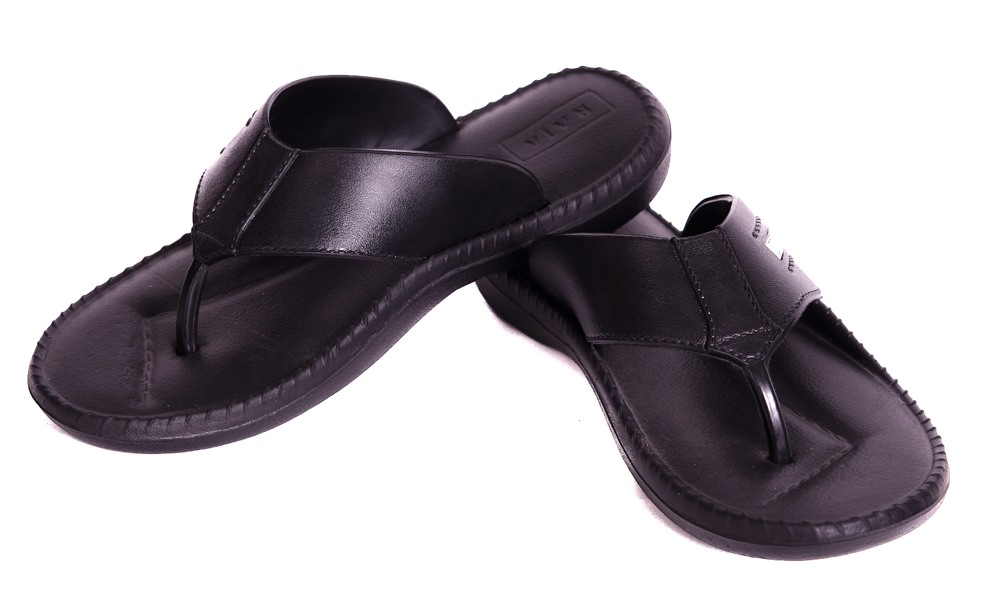 Leather Look Designer Slipper - Raja