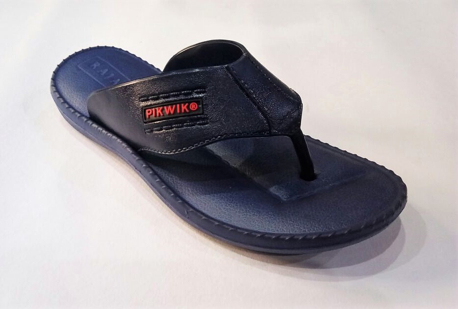 Leather Look Designer Slipper - Raja