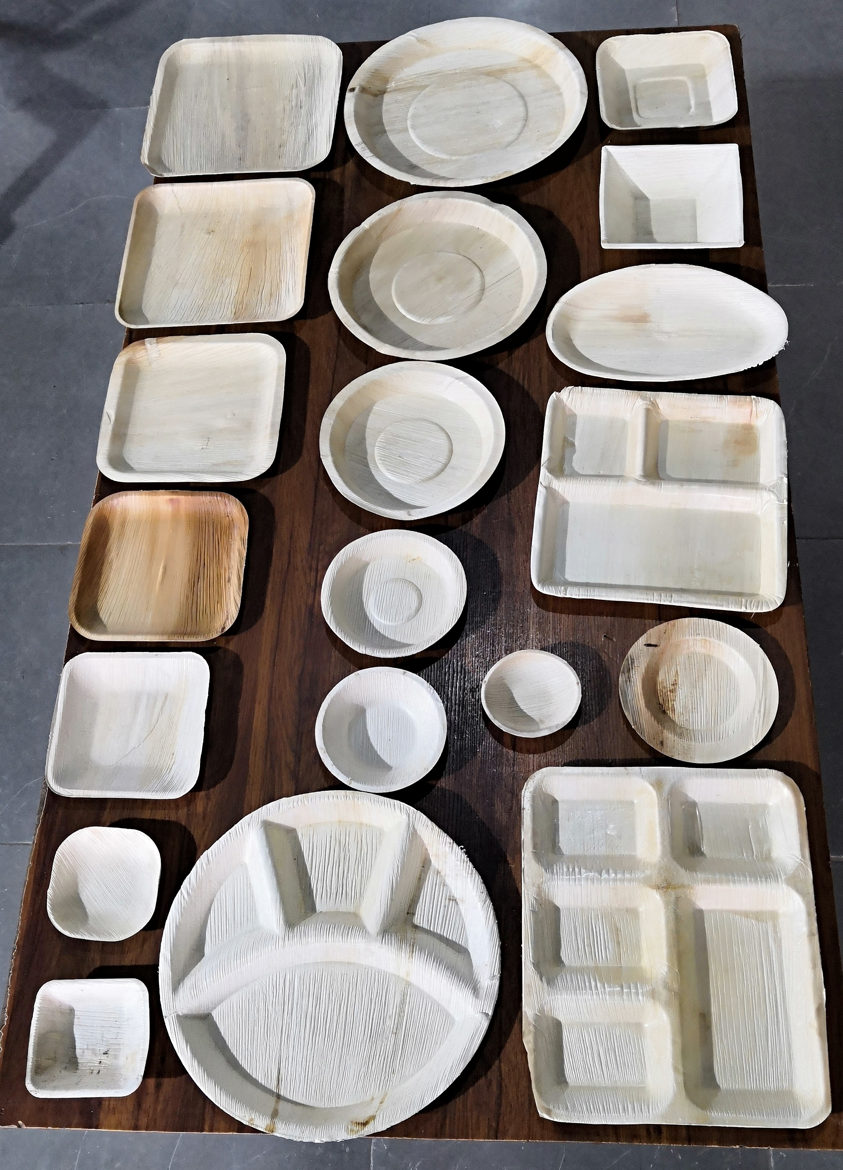 7/7 Square Areca Plate