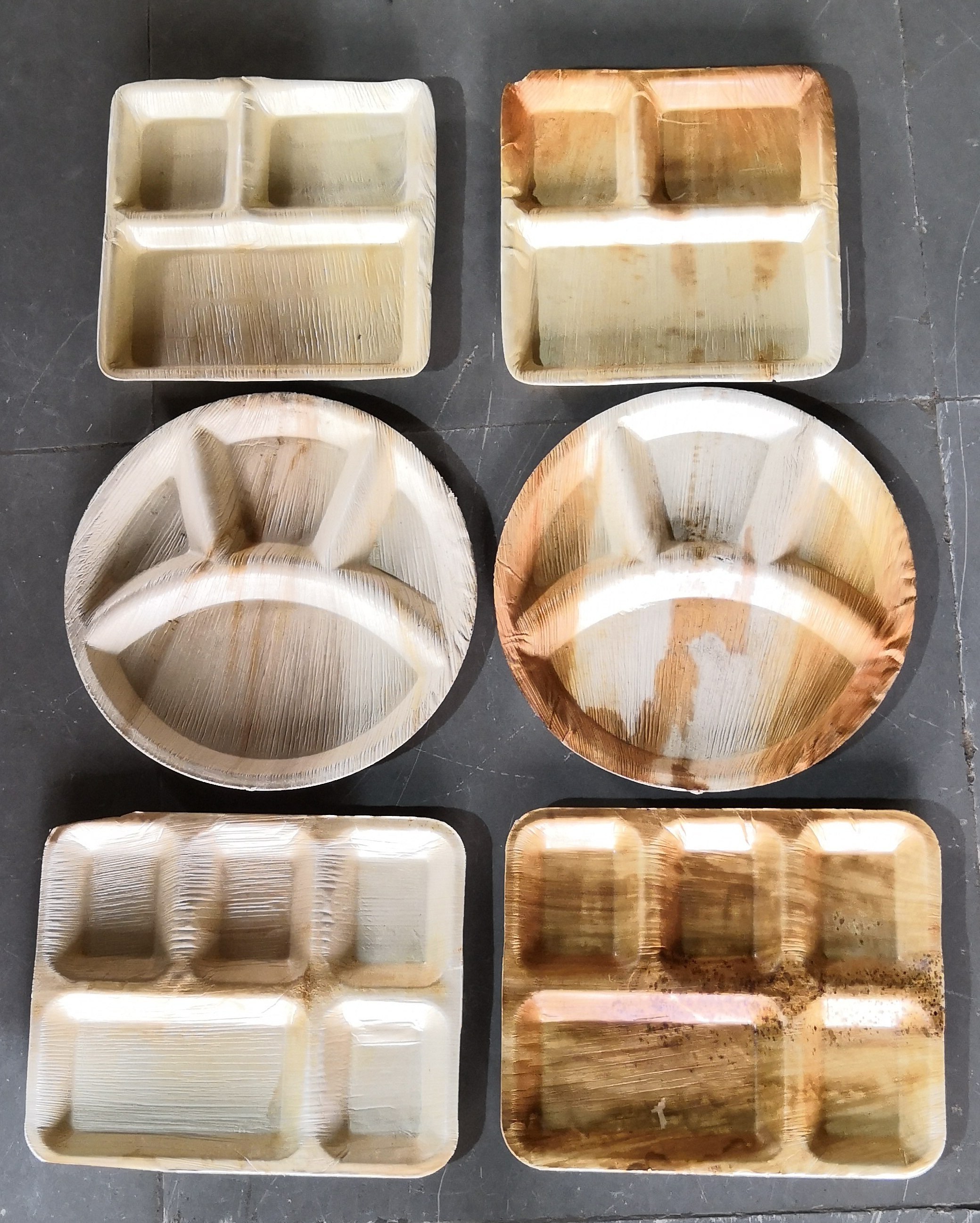 7/7 Square Areca Plate