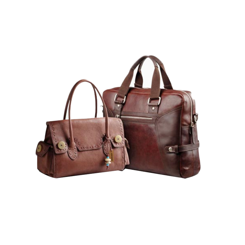 Ladies Brown Leather Handbag
