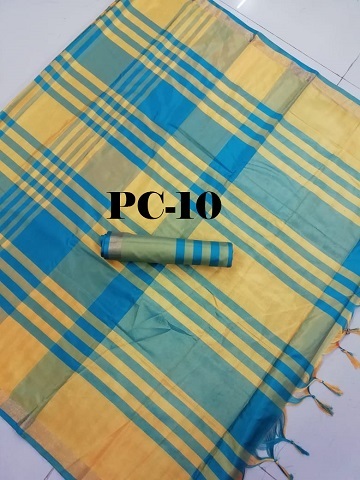 Saree - Cotton Fabric 5.5 Mtr Length Multi Marun Red Yellow Colors Printed Pattern Blouse Length: 0.8 Mtr Cotton Silk Material