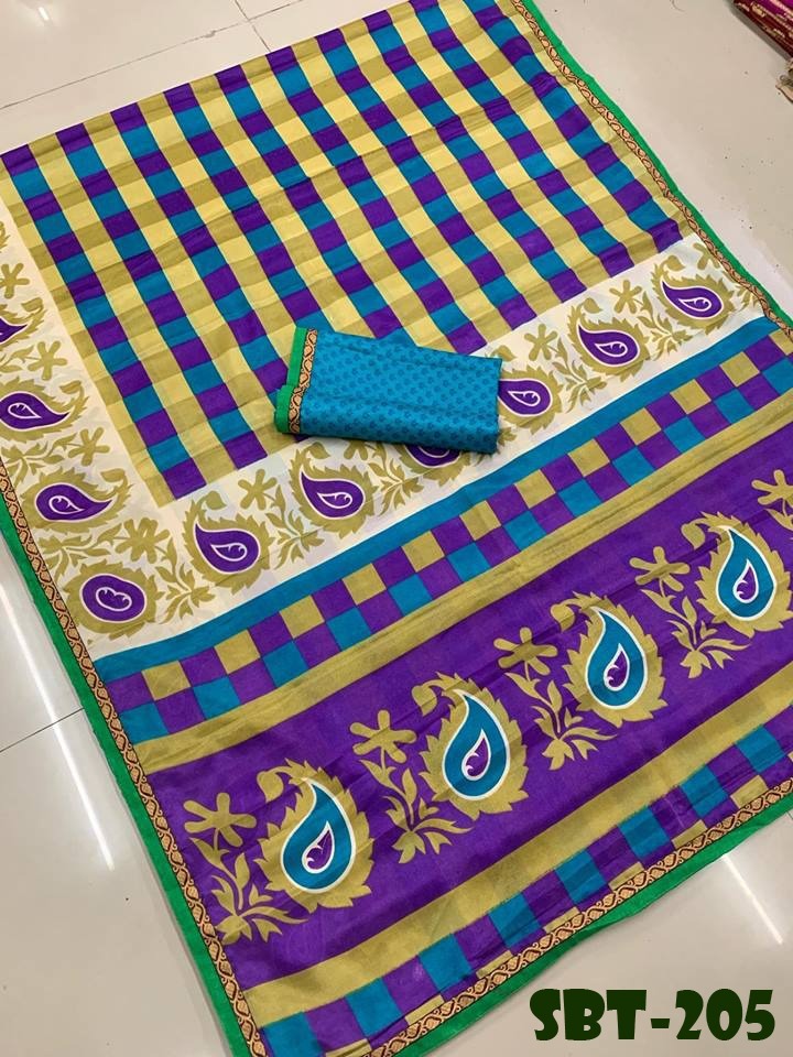Multi Colour Soft Light Silk