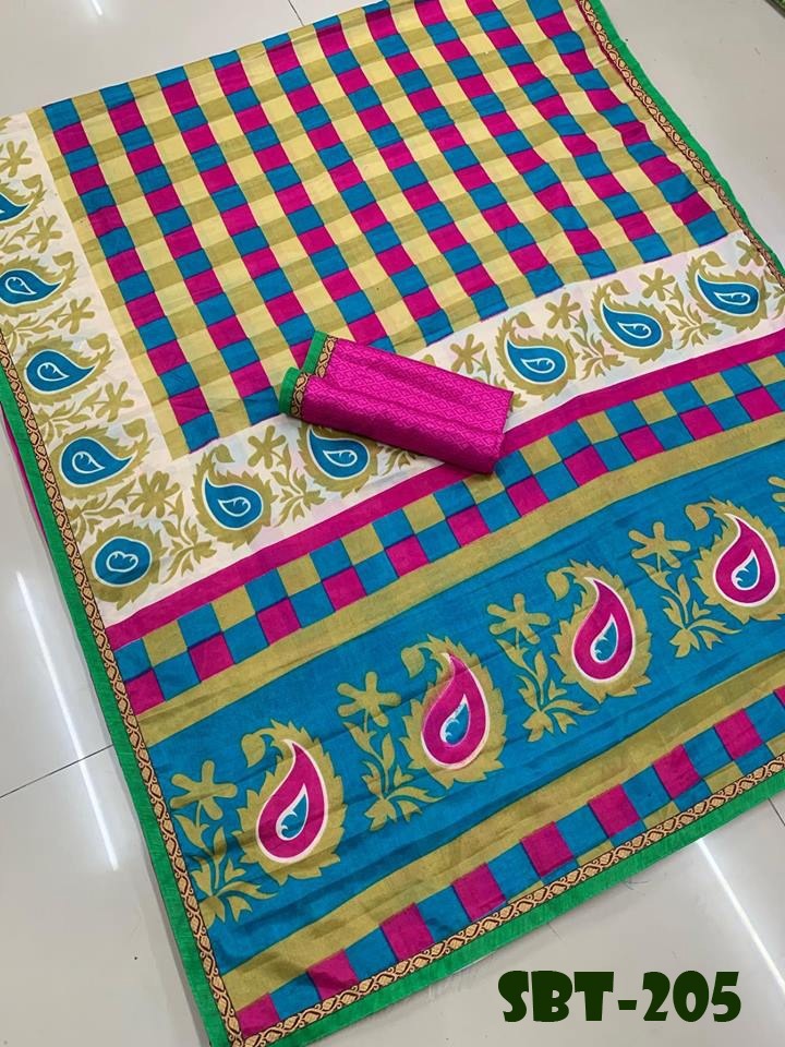 Multi Colour Soft Light Silk